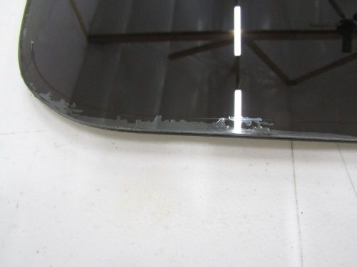 1981-91 chevy/gmc suburban right rear quarter panel window dark tint glass rh