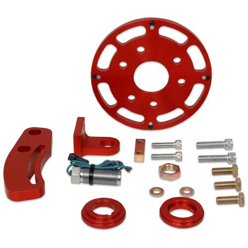 Msd crank trigger kit small block chevy 6.25� balancer non-magnetic pickup