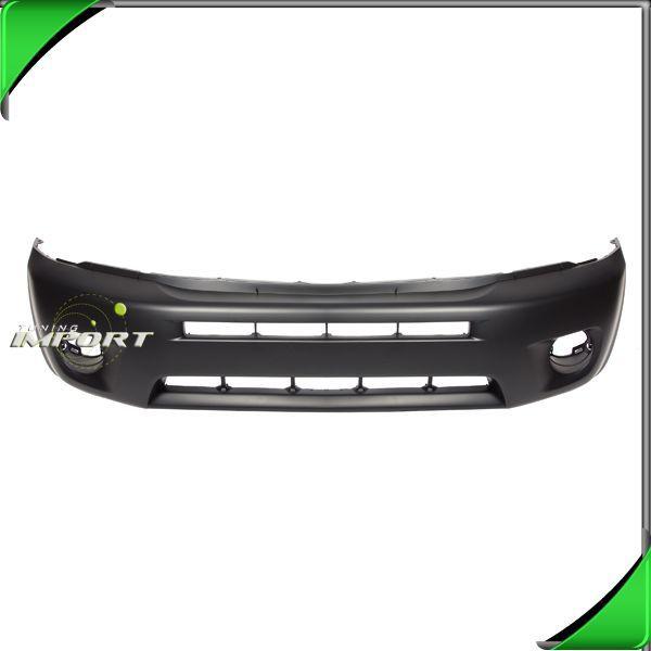 Base front bumper cover to1000276 mat dark gray wo flares 2004-2005 toyota rav4