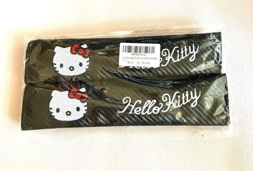 Hello kitty 2 seat belt shoulder protector covers