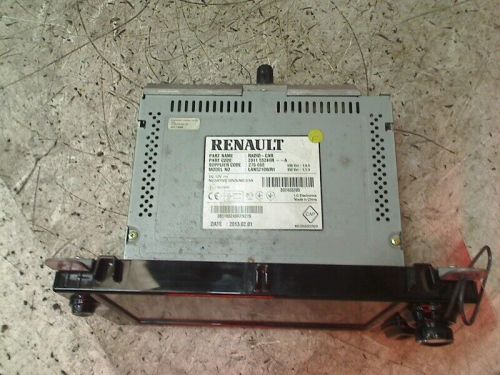 Radio controls renault clio iv (5r) 2013 281155249r-