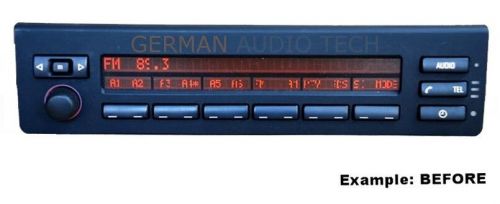 Repair bmw multi-information display radio stereo tuner mid e39 530i 540i e53 x5