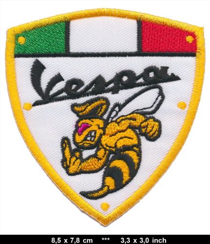 Vespa patch patches rude wasp motorcycle scooter scooter scooter italy-