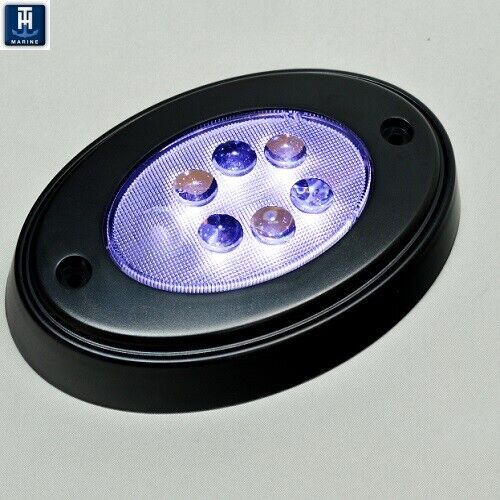 T h marine    ocl 1k dp    black oval courtesy led w  mnt ring