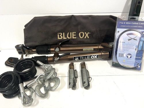 Blue ox bx7420 class iv  10,000 lb. with safety cables, cover , cord &amp; pins.