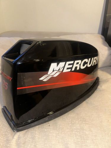 2005 mercury 25hp 2-stroke top cowling 2190-9163t19 outboard motor mariner