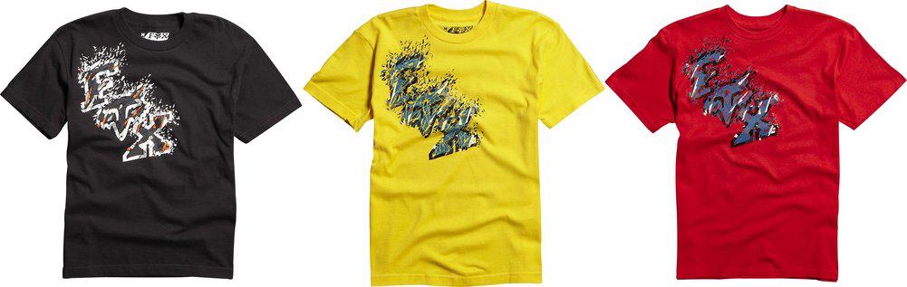 Fox racing boys barge tower t-shirt 2013