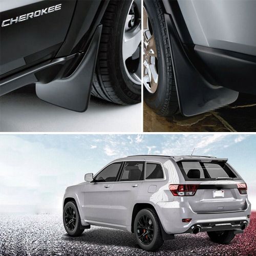 4x rear front splash guard mud flap mudguards for jeep grand cherokee 2019-2020