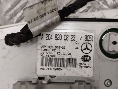 Mercedes-benz c w204 interior light a2048200823 a0128206610 2.10 diesel 17701927-