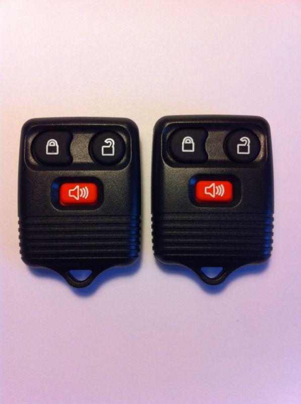 *pair 3 button ford remote key keyless entry circuit and battery incl