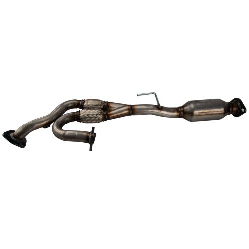 Catalytic converter flex y-pipe for 2004-2009 nissan quest maxima altima 3.5l