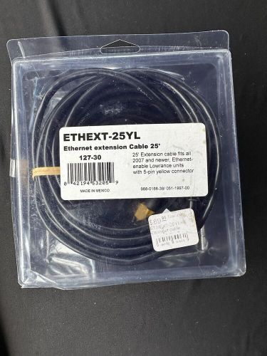 Lowrance ethext-25yl 25’ ethernet cable