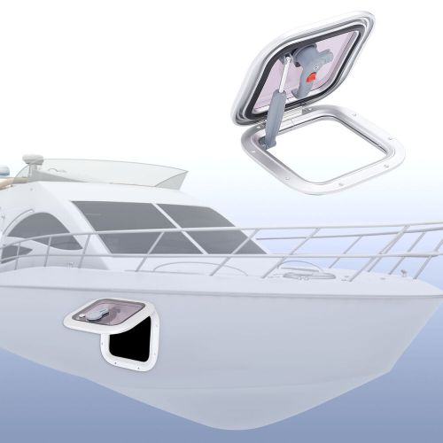 Boat skylights window 260 x 260mm square push out deck porthole skylights