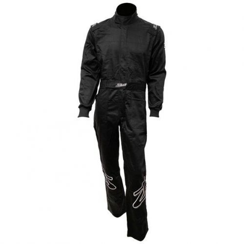 Zamp r010003xxl zr-10 driving suit sfi 3.2a/1 - single layer  black/white - 2xl