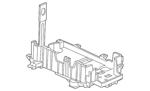 Genuine gm battery tray 42401013