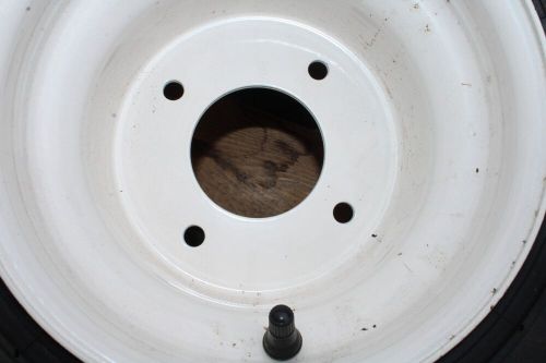 18x8.50-8 bias- 4 ply wheel assembly, 4-hole, please read first