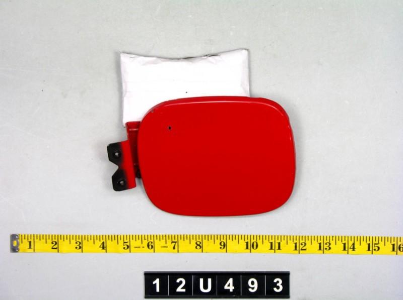 01 saturn s series fuel filler door lid gas tank cover cap oem red 12u493