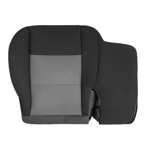 For ford ranger 2003-2011 driver side bottom cloth seat cover black / gray