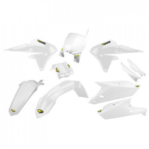 Cycra powerflow complete body kit white 1cyc-9312-42