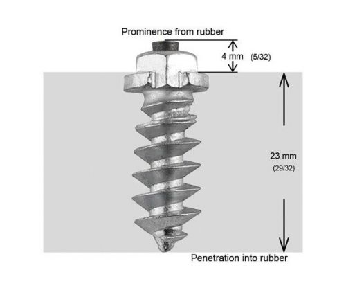 Igrip ss-25 series shoulder screw studs 25mm 200-pack