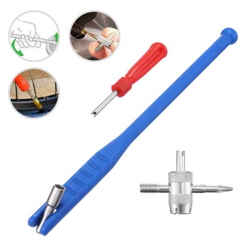 43pcs/kit valve stem installation remover repair tool puller car tire plug core