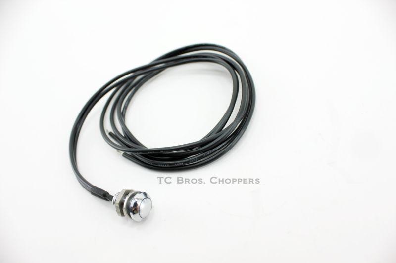 Mini momentary pushbutton switch chopper bobber xs650 sportster cafe racer cb750