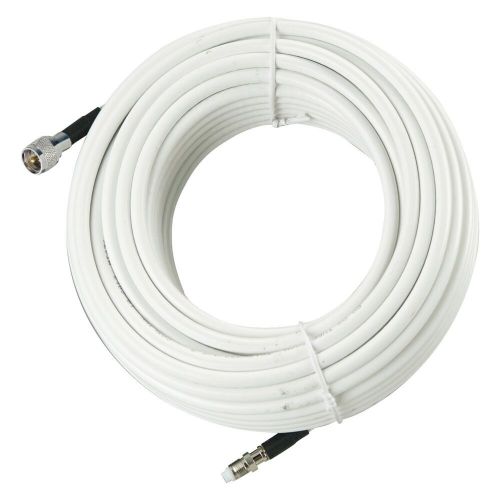 Kjm ac201 - rg8x 20&#039; coaxial cable with fme connectors