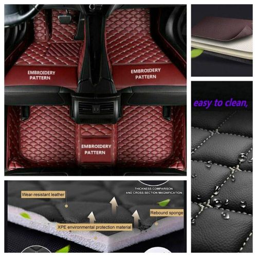 Fit toyota 4runner 1995-2024 car floor mats auto liner rugs waterproof carpets