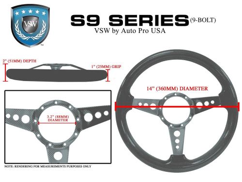 1967-1968 pontiac firebird trans am black leather billet hole steering wheel kit