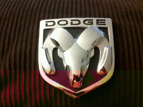 05 06 07 08 09 dodge ram 1500 quad slt chrome emblem head oem mopar 55277435ac