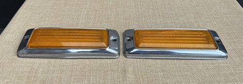 Mazda rotary 1970&#039;s rx2-rx3-rx4 coupe-sedan genuine iki front guard indicators!