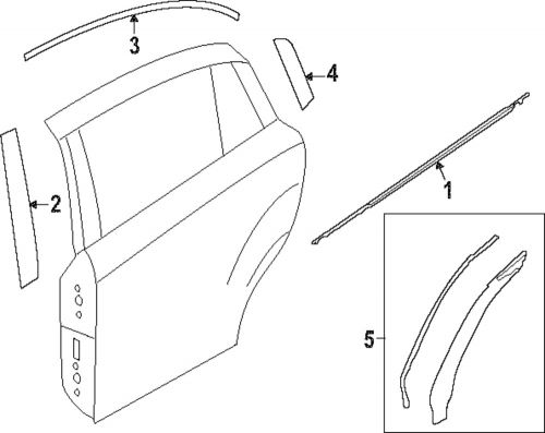 Genuine subaru black out tape 90422vc160