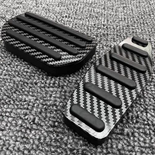 For  jimny 2019 2020 2021 car accelerator brake foot pedal cover aluminum6430