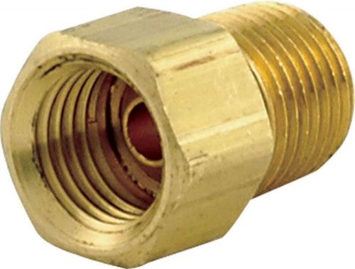 Allstar performance 50120 adapter fittings 1/8 npt to 3/16 - 50 pack