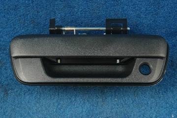 Fits chevrolet colorado 04-12 tailgate handle black with lock hole