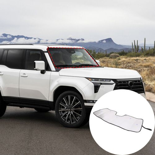 Car sun shade windshield window sunshade cover for lexus gx 2024 us