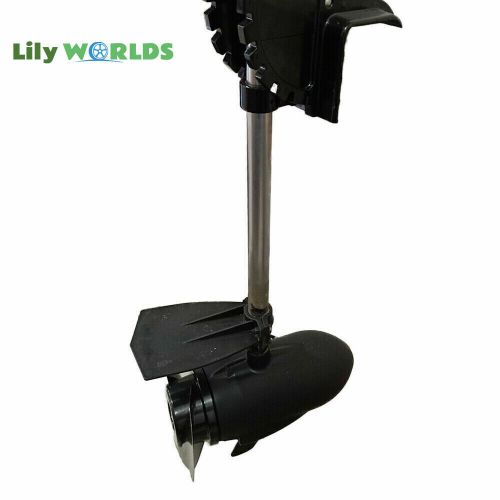 Electric 48v 7 hp brushless outboard trolling motor rubber fishing boat engine