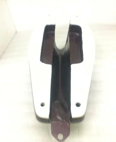 Fit for triumph t120 aubergine &amp; white steel petrol tank