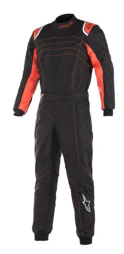 New! alpinestars kmx-9 v3 black kart suit 4 colors sizes: 44-60 fia 8877-2022