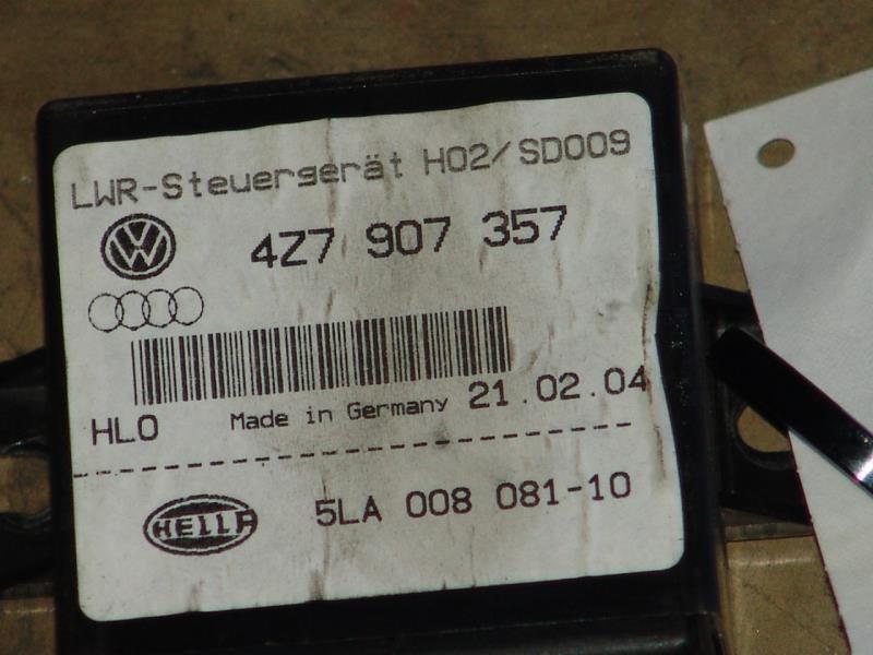 02 03 04 05 06 AUDI A4 HEADLIGHT HEADLAMP RANGE CONTROL UNIT MODULE 4Z7907357, US $25.00, image 2