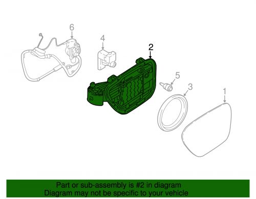 Genuine bmw housing assembly 51-17-7-368-306