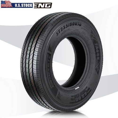 2pcs heavy duty all steel rv trailer tires st235/80r16 14pr load range g 16 inch