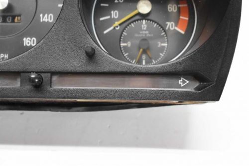 Sold as is speedometer 107 type 450sl 160 mph fits 72-80 mercedes 450 zz105