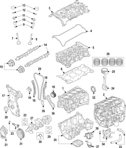 Genuine nissan engine camshaft follower 13231-5rb0b