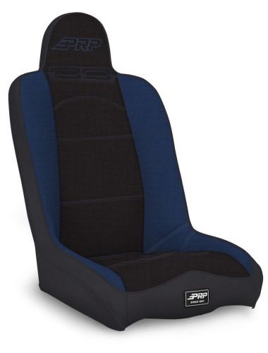 Prp daily driver high back suspension seat (two neck slots) - black / blue