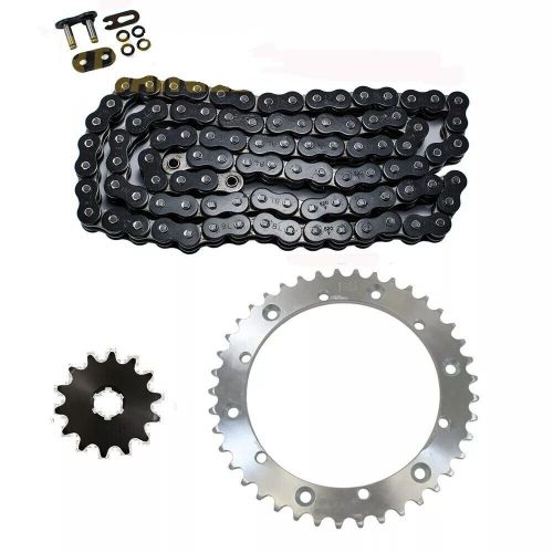 Black o ring chain sprocket for 1989-2006 1999 2005 yamaha yfz350 banshee 350