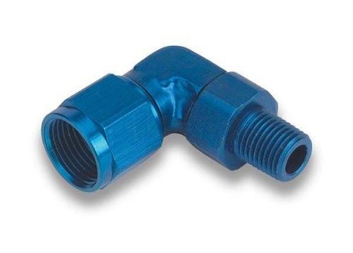 Earl&#039;s 923113erl 90 degree -12 an female to 1/2 in. npt male swivel