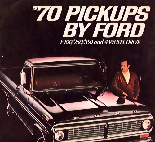 New all weather 26x17aprx 1970s ford pick up truck vinyl poster banner car