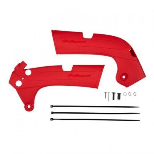 Polisport frame protectors red 8466400002 for honda crf250r crf450r crf250rx