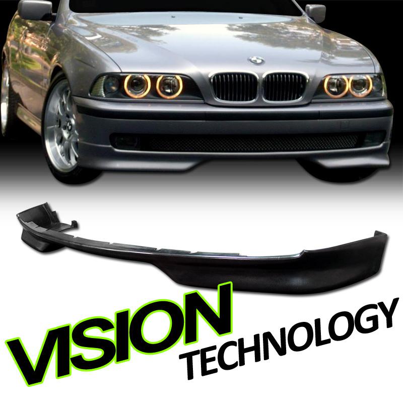 97-00 bmw e39 528i/540i m-tech lander style pu front bumper lip spoiler body kit